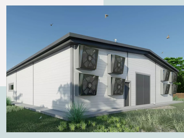 Строительство птичников в Гае