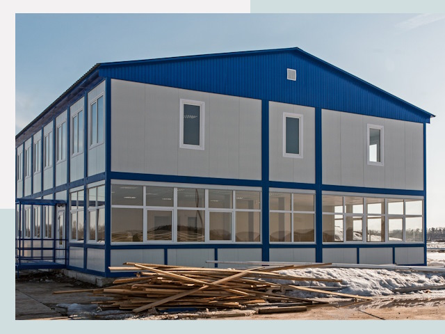 Строительство магазинов в Гае