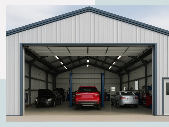 Ангары из сэндвич панелей от 610 руб. в Гай