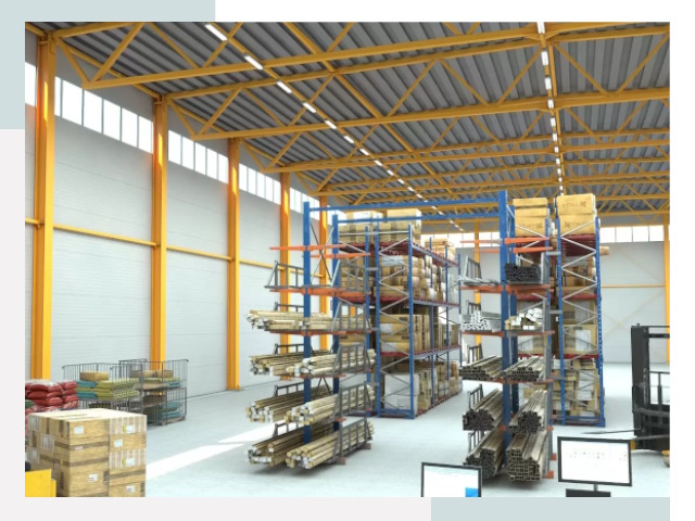 Типовые ангары в Гае