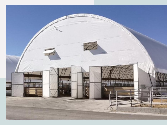 Тентовые ангары по цене 610 руб. в Гай