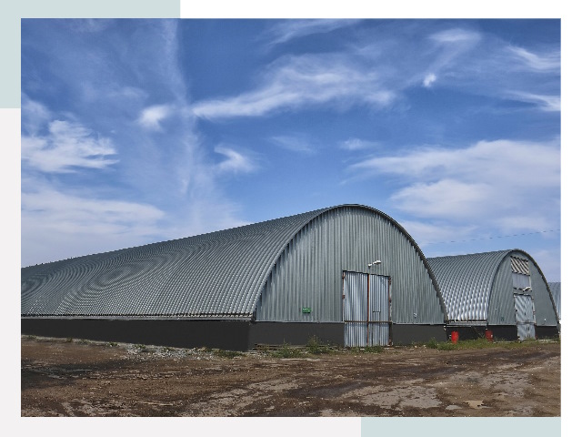 Сборные ангары в Гае