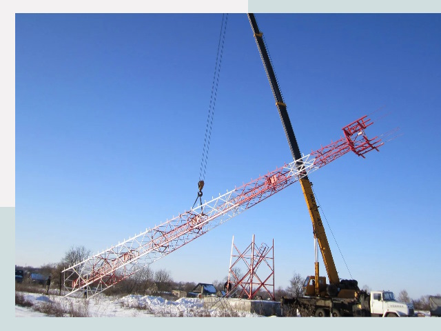 Строительство башен связи в Гае от 610 руб.