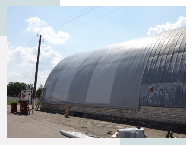 Ремонт ангаров в Гае