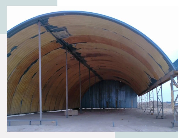 Реконструкция ангаров в Гае