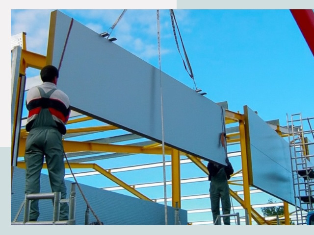 Монтаж сэндвич-панелей в Гае от 610 руб.