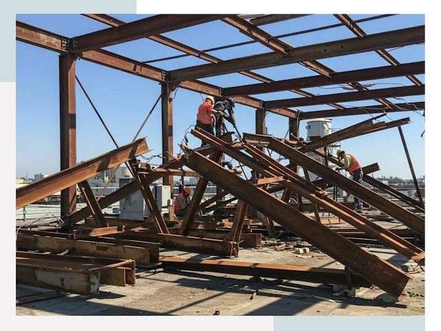 Демонтаж металлоконструкций в Гае от 610 руб.